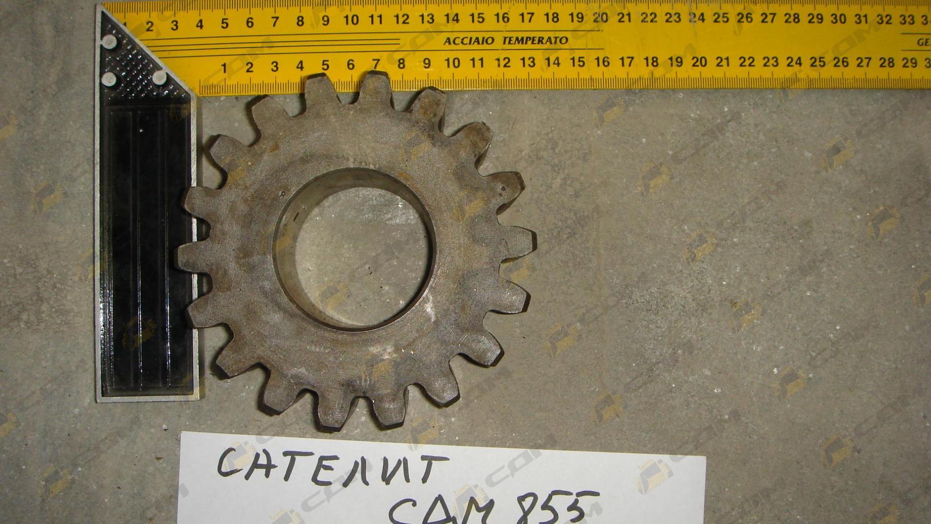 Сателлит бортового редуктора 18 зубьев, D=127.4, d=54.6 h=53 CDM855